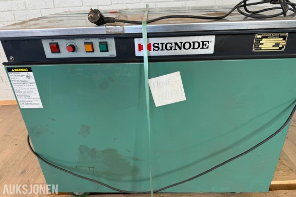 Halvautomatisk stroppemaskin fra Signode (MST)